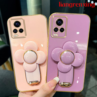 เคส  vivo v20 v20se v23e v23 v21 v21e 5G เคสโทรศัพท์มือถือ ซิลิโคนนิ่ม ป้องกัน กันชน พร้อมที่ตั้งวาง สําหรับ vivo v20 v20se v23e v23 v21 v21e 5G DDFS01 น่ารัก ลายการ์ตูน กันกระแทก