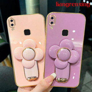 เคส vivo v9 v11i y95 y91 y91i เคสโทรศัพท์มือถือ ซิลิโคนนิ่ม ป้องกัน กันชน พร้อมที่ตั้งวาง สําหรับ vivo v9 v11i y95 y91 y91i DDFS01 น่ารัก ลายการ์ตูน กันกระแทก