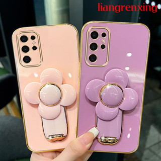 เคส samsung s22 ultra s22 plus s22 5g เคสโทรศัพท์มือถือ ซิลิโคนนิ่ม กันกระแทก พร้อมที่ตั้งวาง สําหรับ samsung s22 ultra s22 plus s22 5g DDFS01 น่ารัก ลายการ์ตูน กันกระแทก