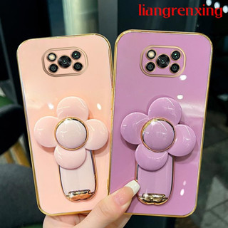 เคส POCO X3 PRO POCO X3 NFC POCO X3 เคสโทรศัพท์มือถือ ซิลิโคนนิ่ม กันกระแทก พร้อมที่ตั้งวาง สําหรับ POCO X3 PRO POCO X3 NFC POCO X3 DDFS01 น่ารัก ลายการ์ตูน กันกระแทก