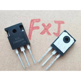 Kgf75n60kdb ใหม่ แท้ นําเข้า ท่อเดี่ยว IGBT พลังงานสูง 75N60KDB TO-247