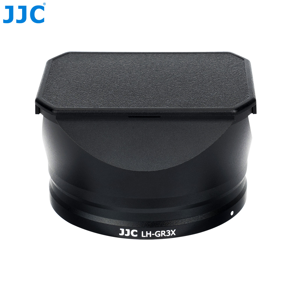 JJC LH-GR3X ฮูดเลนส์อลูมิเนียมทรงเหลี่ยมสำหรับกล้อง Ricoh GR IIIx GRIIIx GR3x HDF Camera