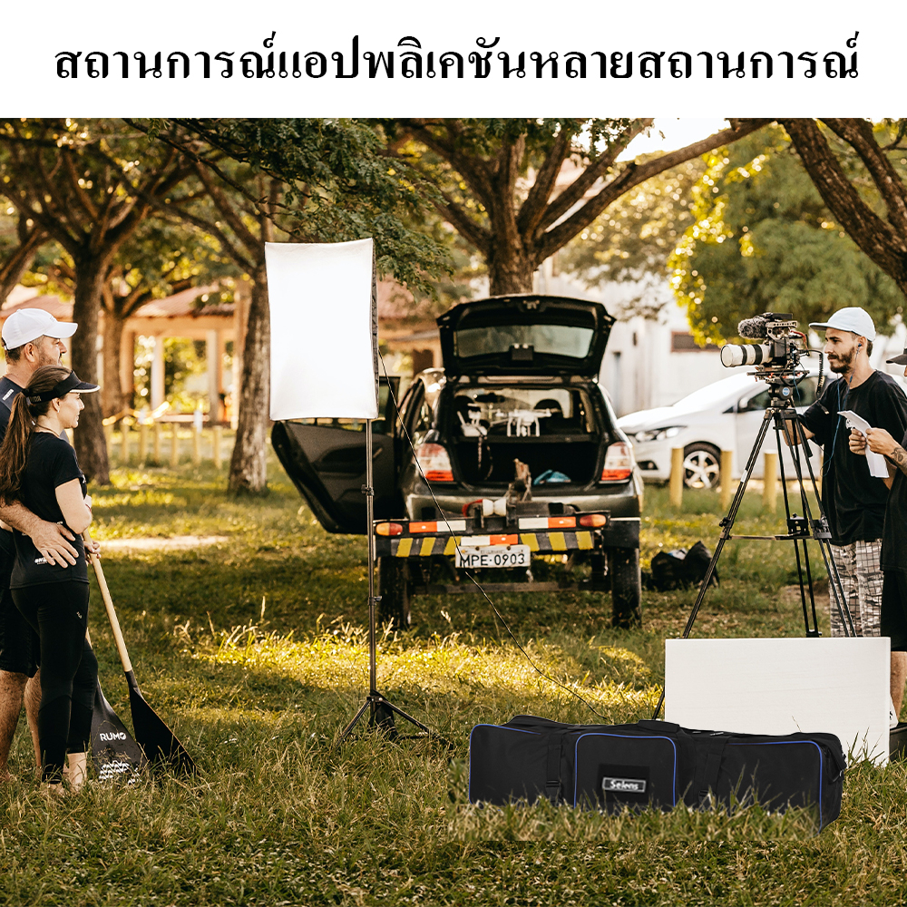 Selens กระเป๋าใส่อุปกรณ์ถ่ายภาพ กระเป๋าเอนกประสงค์ แบบกันน้ำ พกพาสะดวก ขนาด 105 ซม.