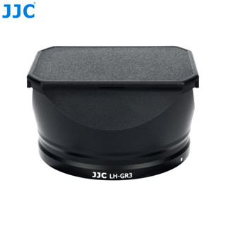 JJC LH-GR3 ฮูดเลนส์อลูมิเนียมทรงเหลี่ยมสำหรับกล้อง Ricoh GR III GRIII GR3