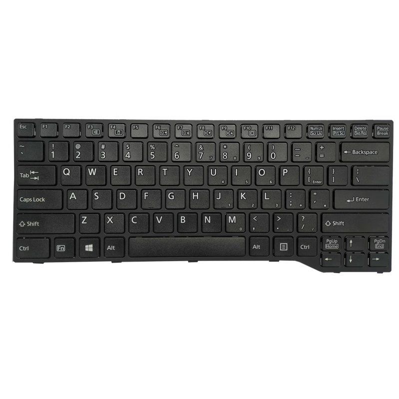 E546 E544 สําหรับ Fujitsu E733 E734 E736 E743 E744 E746 แป้นพิมพ์แล็ปท็อปไม่มีแบ็คไลท์ Mlb8