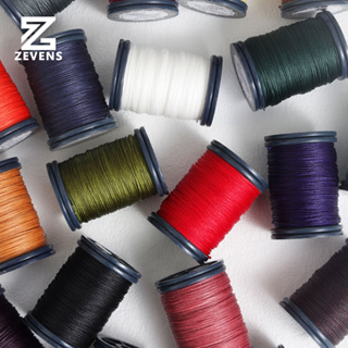 0.4mm Round Waxed Thread for Leather Craft Sewing Polyester Cord Wax Coated Strings Braided Wallet Saddle DIY Accessories