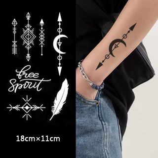 【COCO Magic tattoo】สติกเกอร์รอยสักชั่วคราว กึ่งถาวร กันน้ํา ติดทนนาน 15 วัน 18 ซม.*11 ซม.