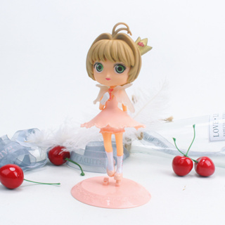 โมเดลฟิกเกอร์ PVC อนิเมะญี่ปุ่น Captor Sakura Kinomoto Sakura Q Version ขนาด 16 ซม. เหมาะกับของขวัญ ของเล่นสําหรับเด็ก