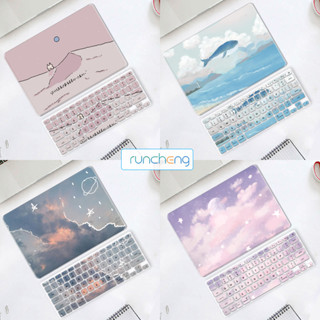 (พร้อมส่ง) ใหม่ เคส สําหรับ MacBook Air 2022 13.6 นิ้ว M2 A2681 Pro 14 2023 13 2021 2020 M1 Chip A2442 A2337 A2251 A2289 Air 13