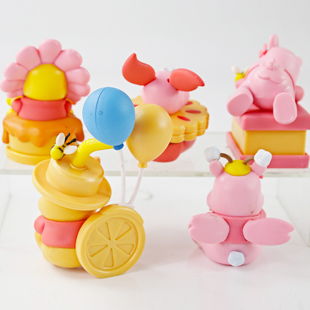 6 ชิ้น/เซ็ต Anime Pooh Bear Edward Pooh Piglet Eeyore Roo กระต่าย PVC Action Figures ตุ๊กตาคอลเลกชันของเล่นเด็กของขวัญ ราคา ถูกที่สุด ดีลบีเคเค แกลเลอรีภาพที่ 2