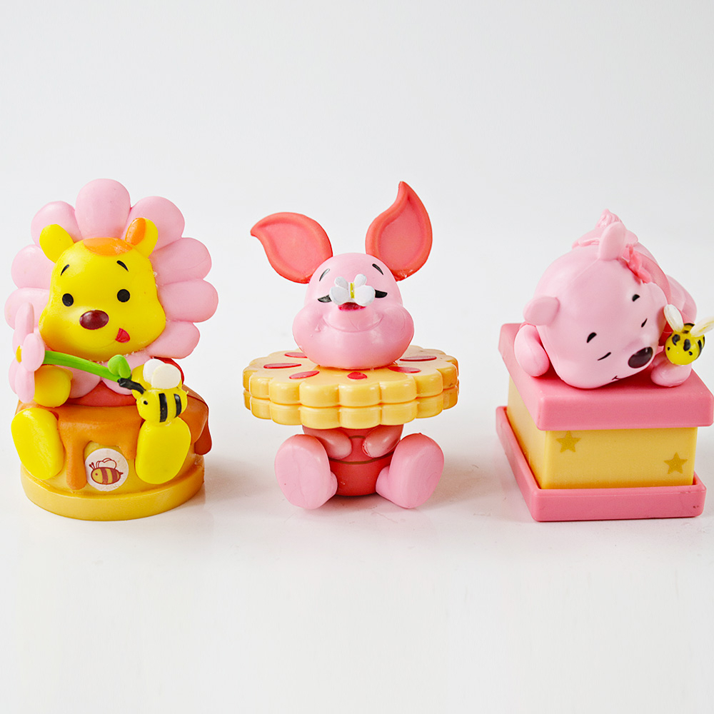 6 ชิ้น/เซ็ต Anime Pooh Bear Edward Pooh Piglet Eeyore Roo กระต่าย PVC Action Figures ตุ๊กตาคอลเลกชันของเล่นเด็กของขวัญ ราคา ถูกที่สุด ดีลบีเคเค แกลเลอรีภาพที่ 4