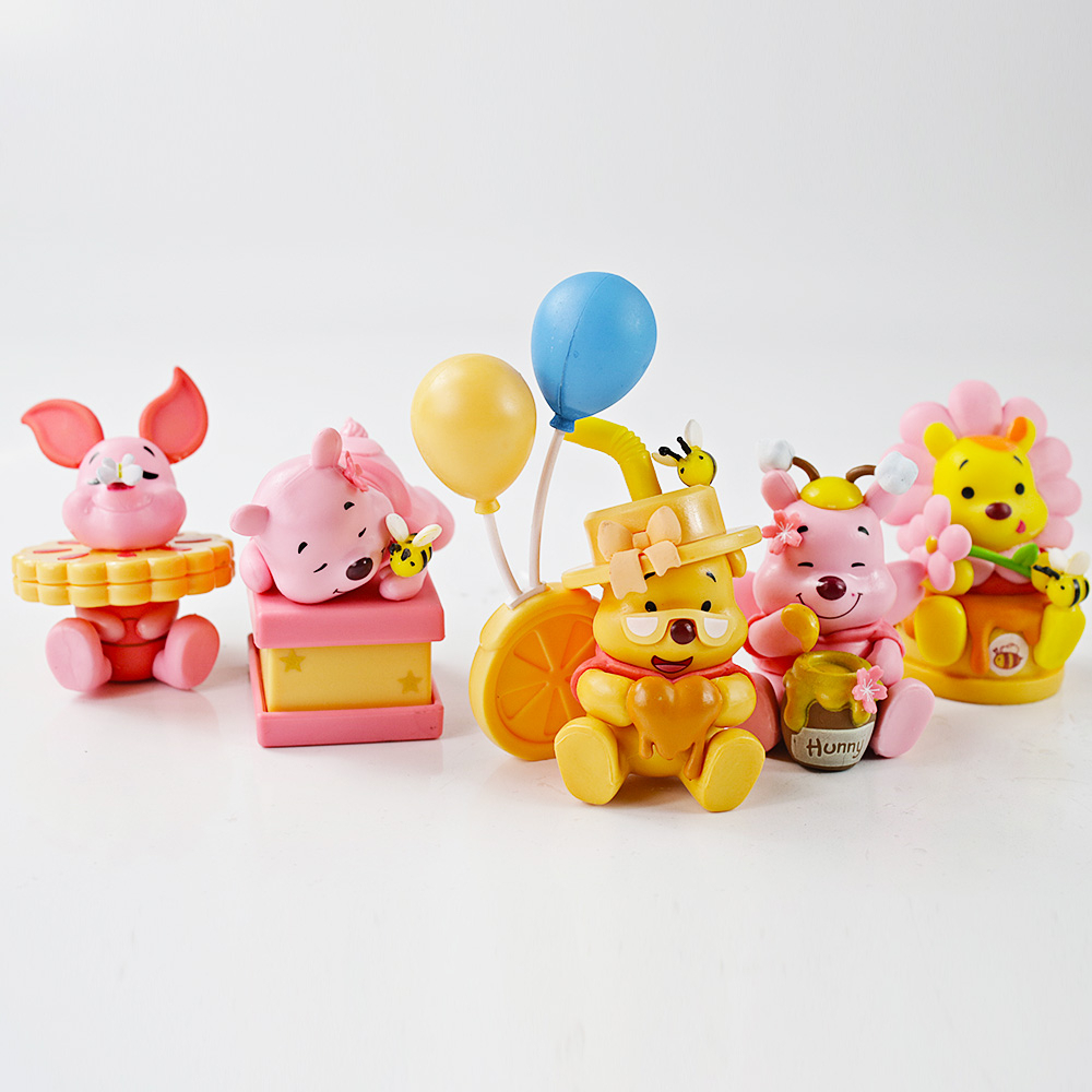 6 ชิ้น/เซ็ต Anime Pooh Bear Edward Pooh Piglet Eeyore Roo กระต่าย PVC Action Figures ตุ๊กตาคอลเลกชันของเล่นเด็กของขวัญ ราคา ถูกที่สุด ดีลบีเคเค แกลเลอรีภาพที่ 6