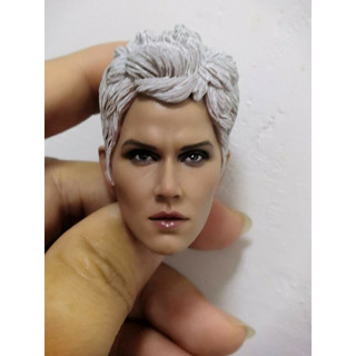 ฟิกเกอร์ Halle Berry Head Ororo Munroe 1/6 12 นิ้ว สีขาว สําหรับแกะสลักผม