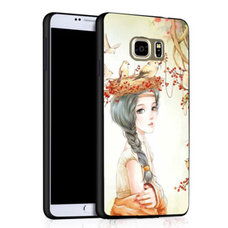 เคสโทรศัพท์มือถือ ซิลิโคนนิ่ม สําหรับ Samsung note5 n9200