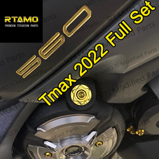 RTAMO ไทเทเนียม Gr5 Tmax 530 Tmax 560 2022 ทั้งชุดน็อต