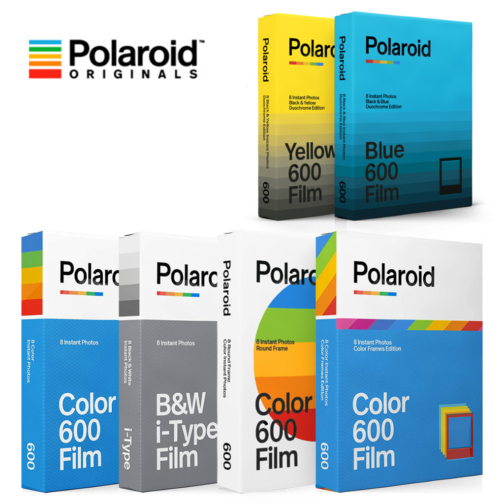 ของแท้ ฟิล์มโพลารอยด์ 600 B และกระดาษภาพถ่าย 8 แผ่น สําหรับกล้องโพลารอยด์ 636 637 640 660 Onestep2 Plus Instax