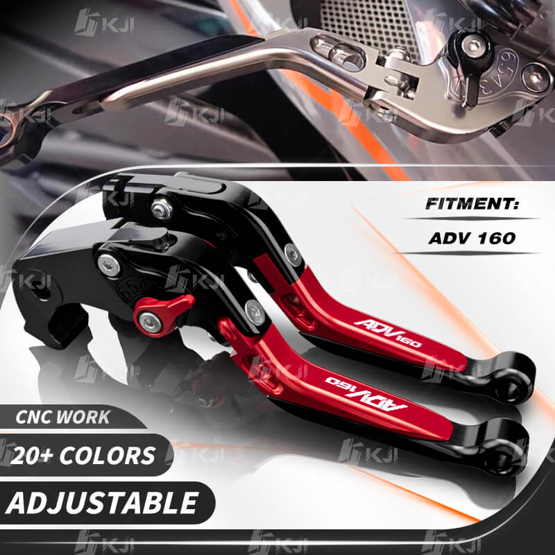 ชุดก้านเบรกมือจับ ปรับได้ อุปกรณ์เสริม สําหรับรถจักรยานยนต์ Honda ADV 160 ADV160