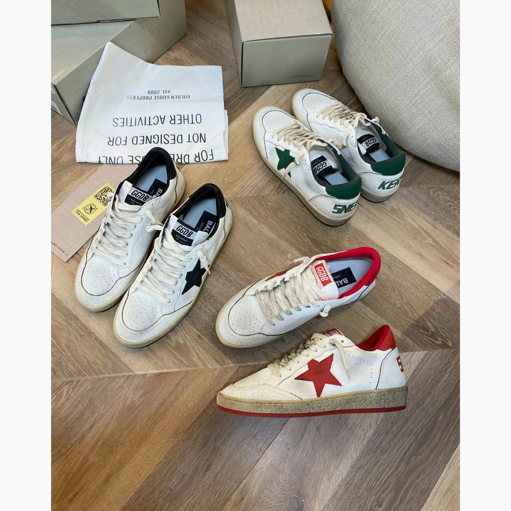 GGDB Leather รองเท้าลําลองสไตล์เดียวกัน