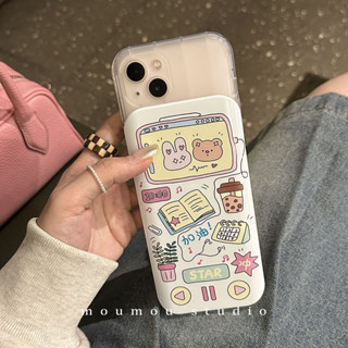 ใหม่ เคสโทรศัพท์มือถือ กันตก ป้องกัน ลายการ์ตูน พร้อมกระจกแต่งหน้า สําหรับ Apple iPhone 14promax 13 12 11 14pro 13pro 14