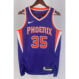 hot pressed 2023 nba Phoenix Suns No. 35 Durant purple V basketball jersey