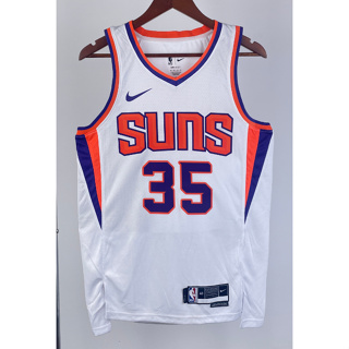 hot pressed 2023 nba Phoenix Suns No. 1 Durant  white V basketball jersey