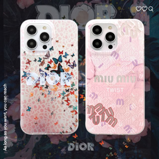 เคสโทรศัพท์มือถือ ลาย DIOR สําหรับ iphone 14 Pro Max i14 14Pro 13 Pro Max i13 13pro i11 12Pro 12 Pro Max