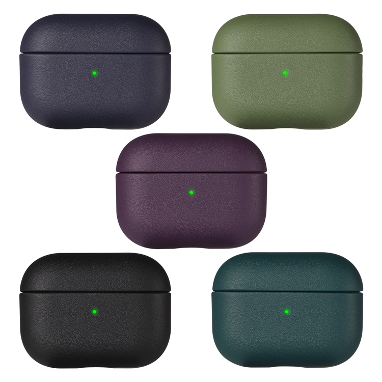 Aiprods 4 กรณีหนัง PU สําหรับ Apple AirPods pro gen 2 1 2 pro 3 ไร้สาย BLuetooth หูฟังกันกระแทก