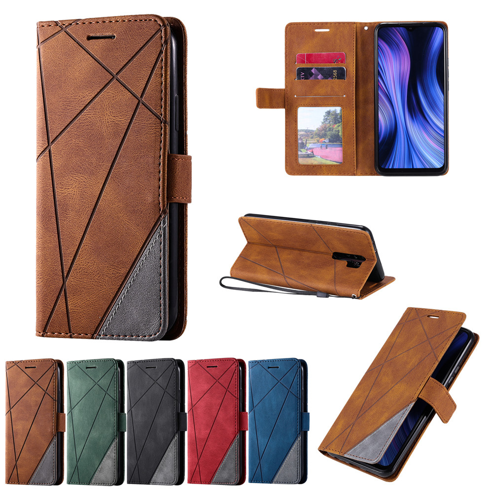 เคสฝาพับ ล็อค for OPPO A79 A38 A18 A16 A54 A5 A3s A7 A5s A12 A9 2020 4G 5G Find X2 X3 X5 Pro เคส ฝาพับหนัง เคสมีแม่เหล็ก เคสออปโป้ Flip Cover Wallet Case Phone Holder Leather TPU Silicone Bumper Magnet Close Card Pocket