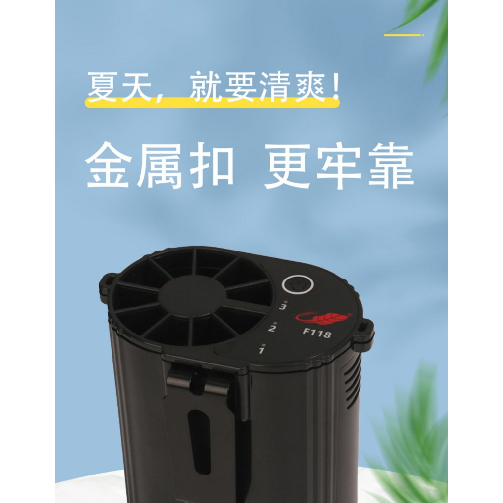 Kongtian f118 F128 สไตล์ใหม่เอว-แขวนคอ-แขวนพัดลมขนาดเล็กวางชาร์จ High-Power Super ที่มีประสิทธิภาพสถานที่ก่อสร้างแบบพกพาแขวนคอ Refrigerator