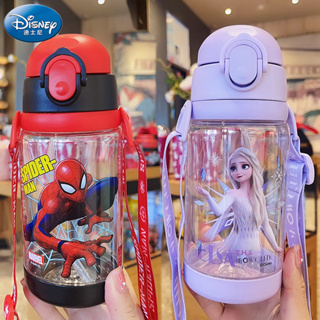 Disney แก้วน้ํา พร้อมหลอดดูด ลายการ์ตูนดิสนีย์ แบบพกพา กันตก เหมาะกับฤดูร้อน สําหรับเด็กนักเรียนอนุบาล