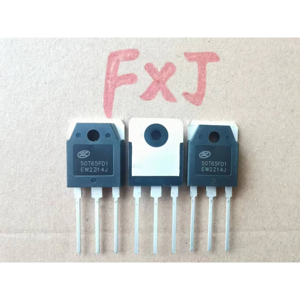 ((10 ชิ้น) 50T65FD1 เดิมแท้นําเข้ายี่ห้อใหม่ SGT50T65FD1PN TO-3PN IGBT หลอดเดียว