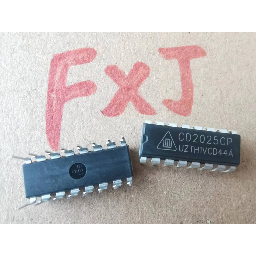 ((10 ชิ้น) CD2025CP CD2025 In-Line DIP-16 Dual Channel Power Amplifier