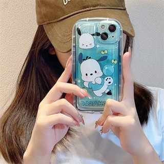 เคสโทรศัพท์มือถือ TPU แบบนิ่ม ลายการ์ตูน Kuromi Cinnamon Kitty Pochacco สําหรับ Samsung A10 M10 A20 A30 A50 A30S A50S A10S A20S A51 A71 A11 M11 A21S