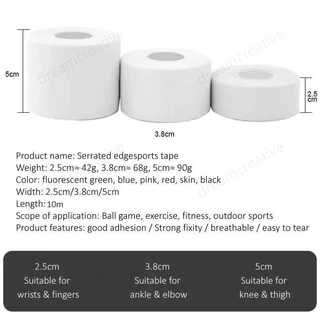 ผ้าล็อค เทปล็อคนักกีฬา Sport Tape ผ้าล็อก ล็อคเท้า นิ้ว สำหรับกีฬาฟุตบอล วอลเลย์บอล