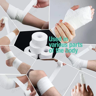 ผ้าล็อค เทปล็อคนักกีฬา Sport Tape ผ้าล็อก ล็อคเท้า นิ้ว สำหรับกีฬาฟุตบอล วอลเลย์บอล