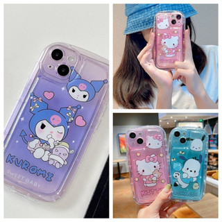 เคสโทรศัพท์มือถือ TPU แบบนิ่ม ลายการ์ตูน Kuromi Cinnamon Kitty Pochacco สําหรับ Realme C11 C12 C25 C25S C17 C20 C21 C21Y C25Y C30 C30S C31 C33 C35 C55 C53 C51