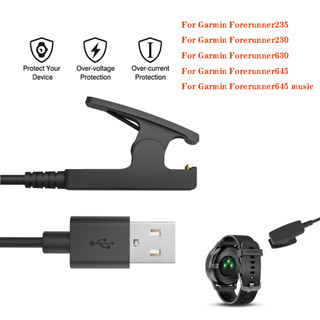 แท่นชาร์จ USB สําหรับ Garmin Forerunner 645 music 235 230 630 30 35 Vivomove Trend Vivomove HR Approach S20