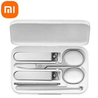 Xiaomi กรรไกรตัดเล็บ สเตนเลส ตัดเล็บมือ เล็บเท้า ดูแลเล็บ กรรไกรตัดเล็บ ที่อุดหู ตะไบเล็บ มืออาชีพ เครื่องมือความงาม