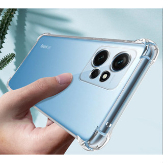เคสซิลิโคนใส ป้องกันกล้อง กันกระแทก สําหรับ Xiaomi Redmi Note 12 Pro 4G 5G