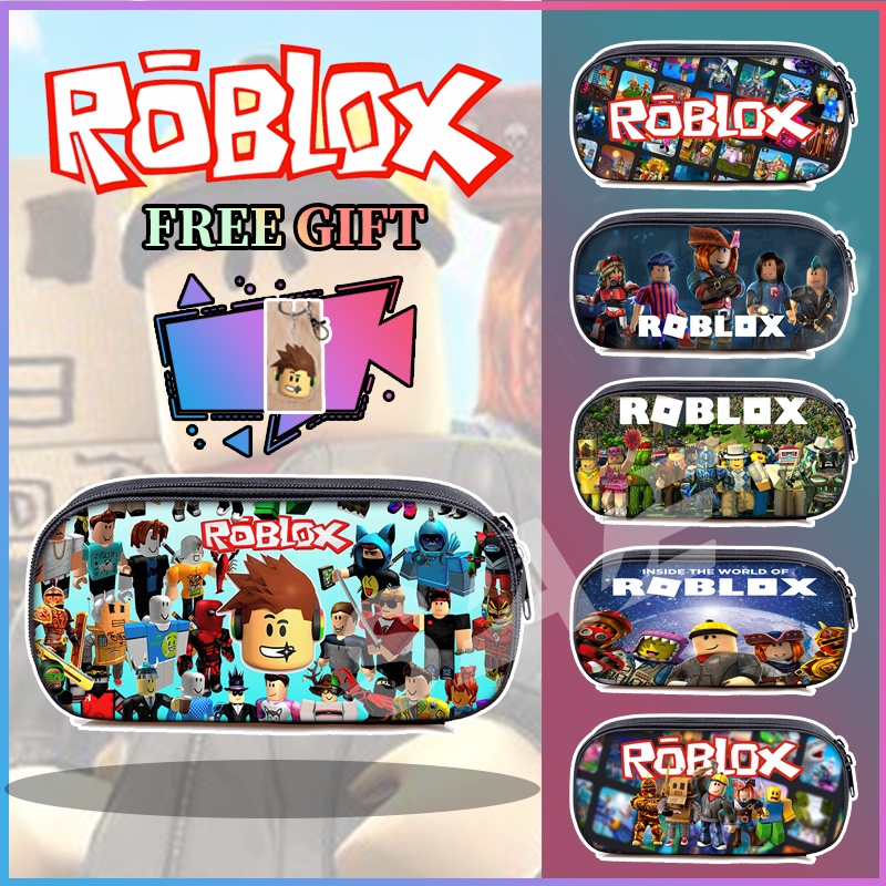 [จัดส่งด่วน] Roblox กระเป๋าดินสอ กระเป๋าเครื่องเขียน สําหรับเด็กนักเรียนประถม