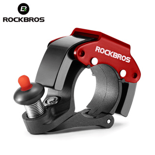 Rockbros กระดิ่งเสียงดัง 100DB แบบพกพา ทนทาน อุปกรณ์เสริม สําหรับจักรยานเสือภูเขา