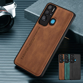 เคสโทรศัพท์มือถือหนัง เนื้อแมตต์ หรูหรา สําหรับ Tecno Pova Neo