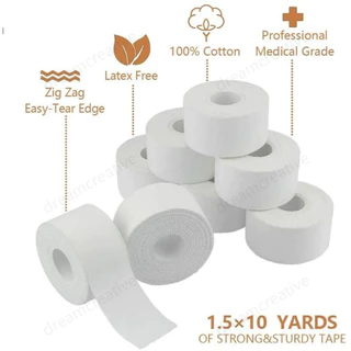 ผ้าล็อค เทปล็อคนักกีฬา Sport Tape ผ้าล็อก ล็อคเท้า นิ้ว สำหรับกีฬาฟุตบอล วอลเลย์บอล