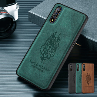 เคสหนังแกะ เนื้อแมตต์ สําหรับ VIVO S1