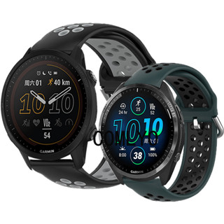 สายนาฬิกาข้อมือซิลิโคน สําหรับ Garmin Forerunner 955 965