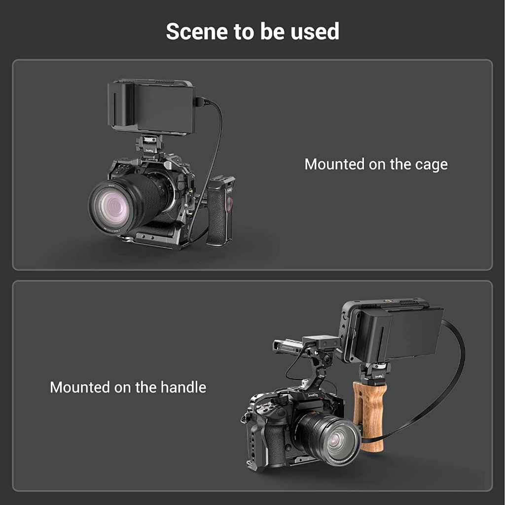 Smallrig อุปกรณ์เมาท์ขาตั้งหมุนได้พร้อมสกรูเมาท์ยึด 2904B