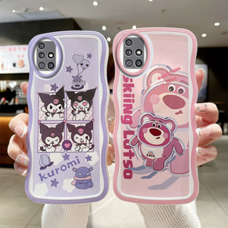 เคส samsung a51 4g เคสซัมซุง a51 เคสโทรศัพท์มือถือ แบบใส ลายการ์ตูนคลื่นใหญ่น่ารัก สําหรับ Samsung a51 4g