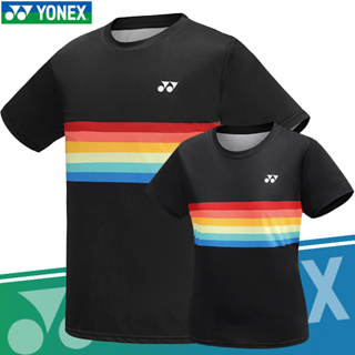 ใหม่ Yonex เสื้อยืดแบดมินตัน แขนสั้น ระบายอากาศ แห้งเร็ว สําหรับผู้ชาย ผู้หญิง 2023