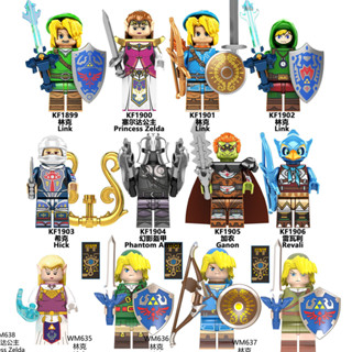 ฟิกเกอร์ The Legend of Zelda Link Princess Revali Zelda ขนาดเล็ก ของเล่นสําหรับเด็ก