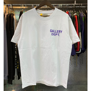 พร้อมส่ง เสื้อยืดแขนสั้น ผ้าฝ้าย พิมพ์ลาย High Street GALLERY DEPT สไตล์คลาสสิก สําหรับผู้ชาย และผู้หญิง